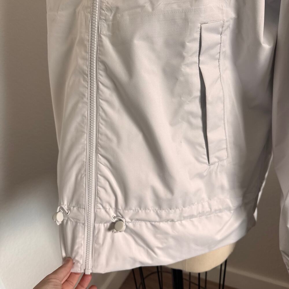 Helly Hansen Women's XL Waterproof Hooded Rain Jacket DWR Windproof Shell - Picture 6 of 16